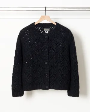 Fee Cardigan Space Black