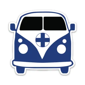 Finnish Camper Van Sticker