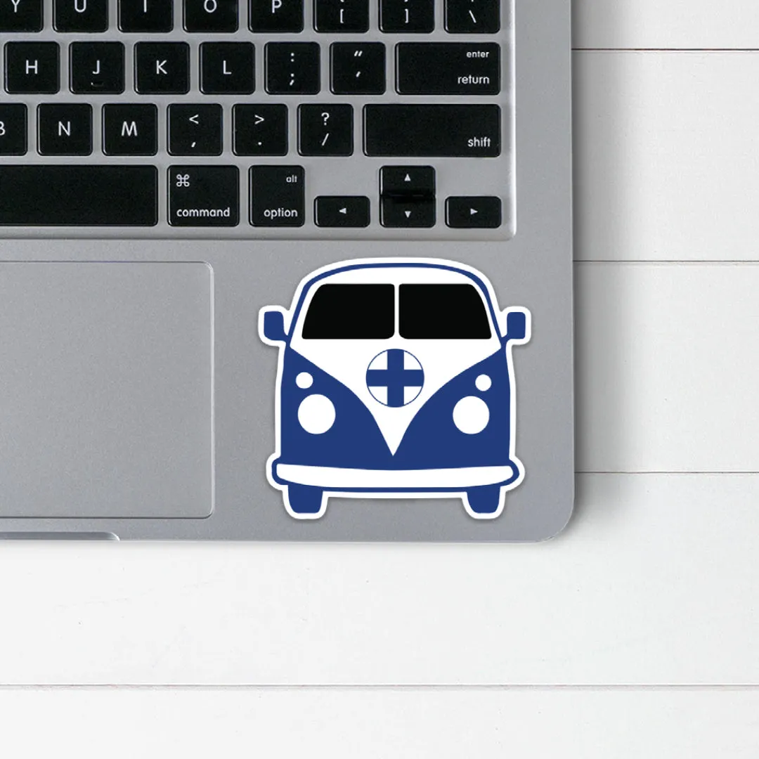 Finnish Camper Van Sticker
