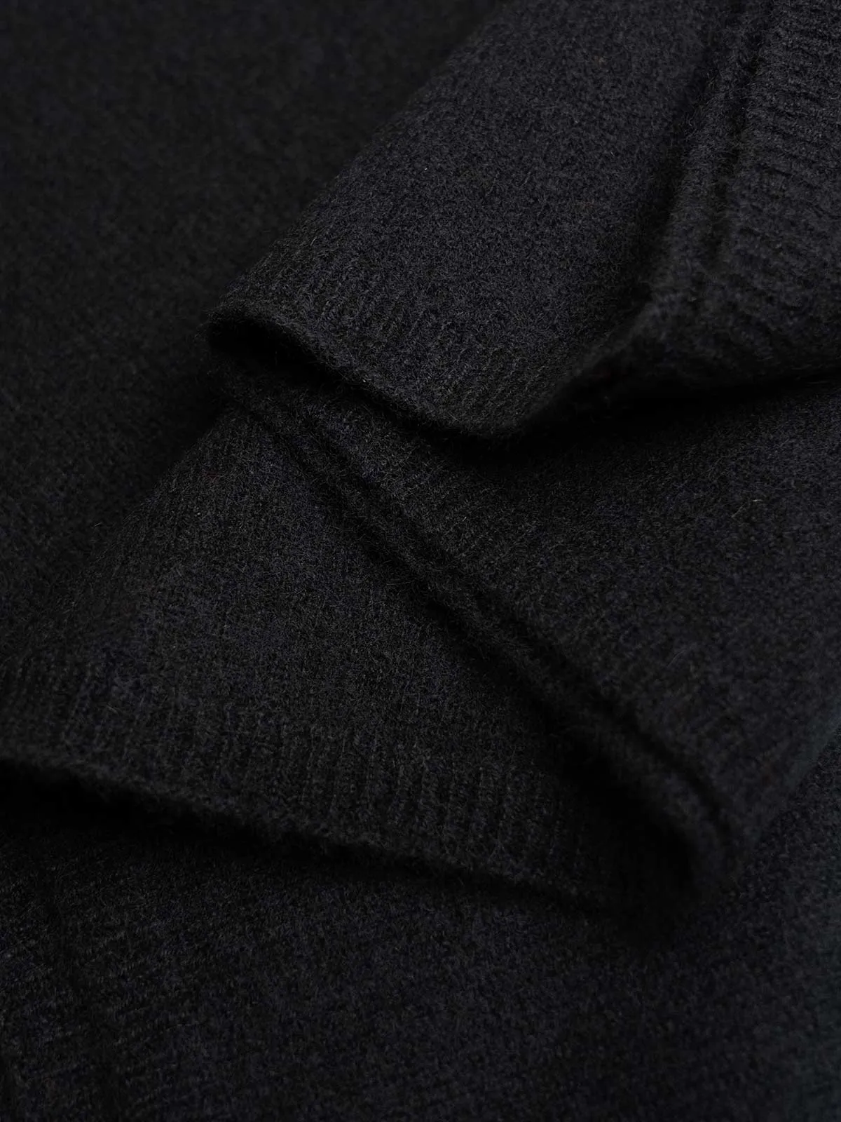 FlexKnit Black Cashmere Wrap