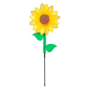 Garden Blooms Pinwheel Spinner, 3 Asst,45509