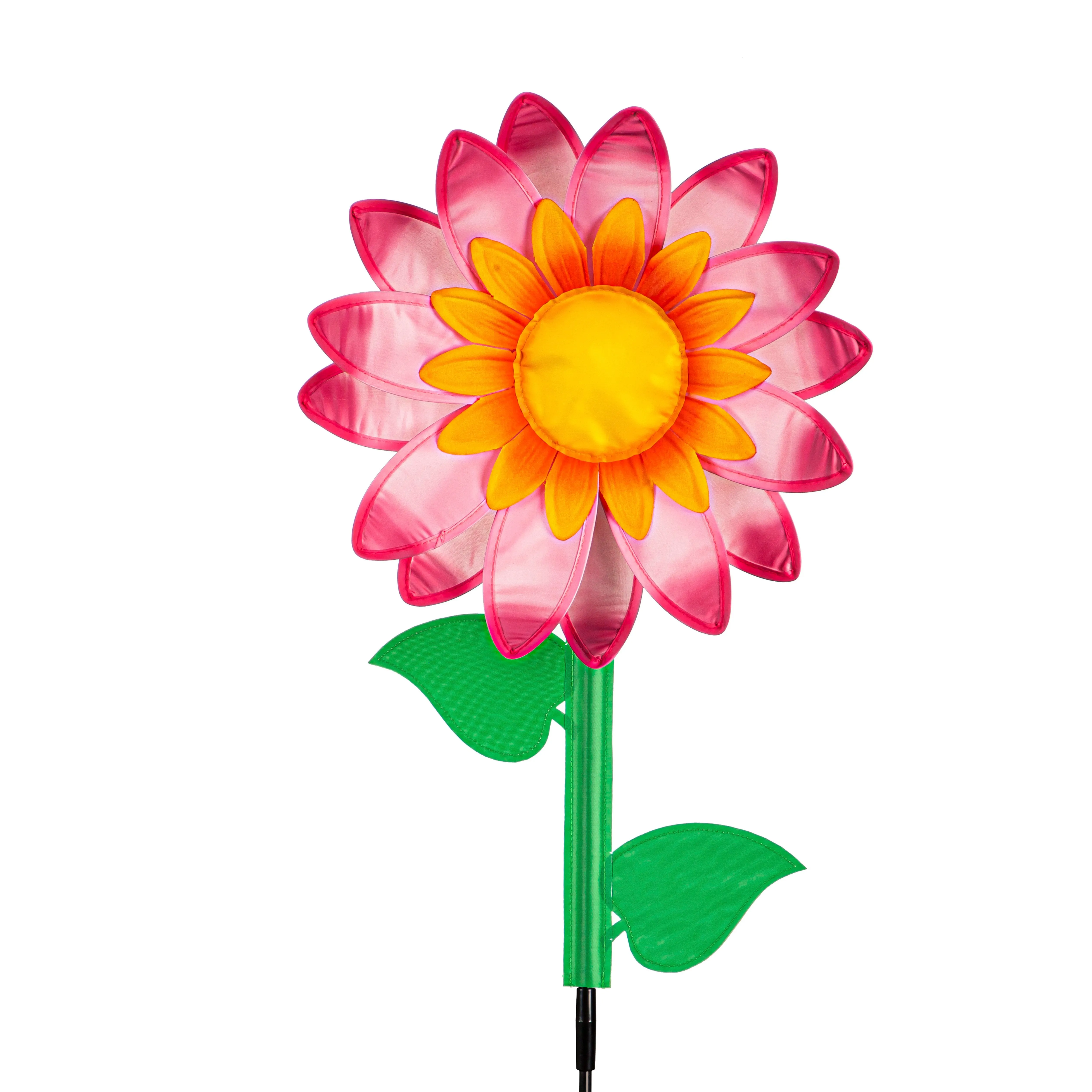 Garden Blooms Pinwheel Spinner, 3 Asst,45509
