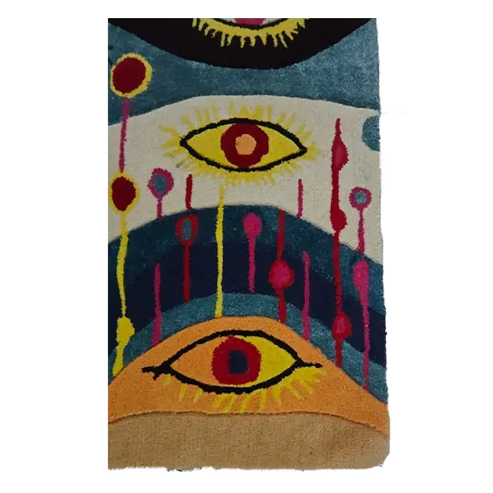 Gaze of Wonder Hand Tufted Rug