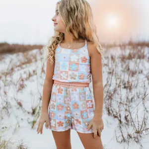 Girl's Flower Yoga Set