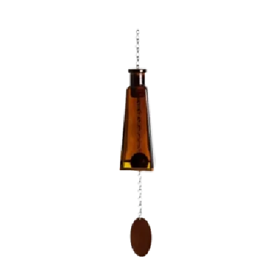 Glass Wind Chimes Made from Pyramid Shaped Bottles FB1594