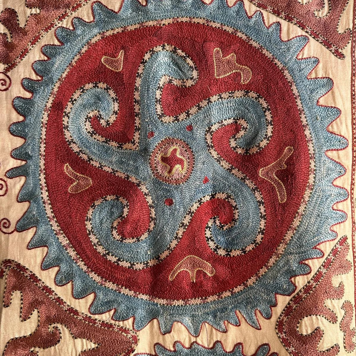 Hand Stitched All Silk Suzani (CSSU241022 | 41 x 51")
