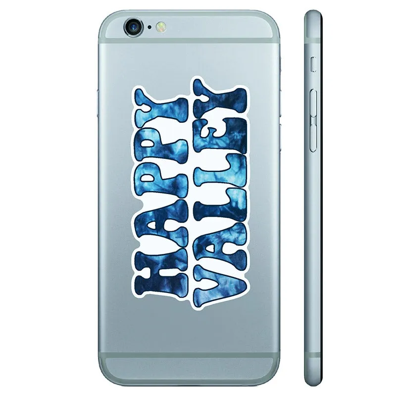Happy Valley Tie-Dye Removable Sticker Decal