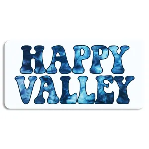 Happy Valley Tie-Dye Removable Sticker Decal