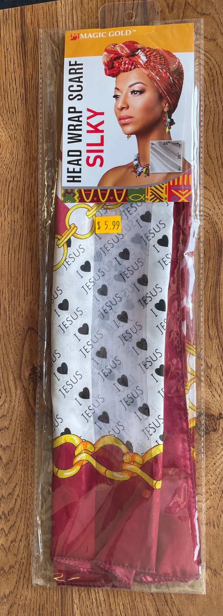 Head Wrap Scarf-Silky #13