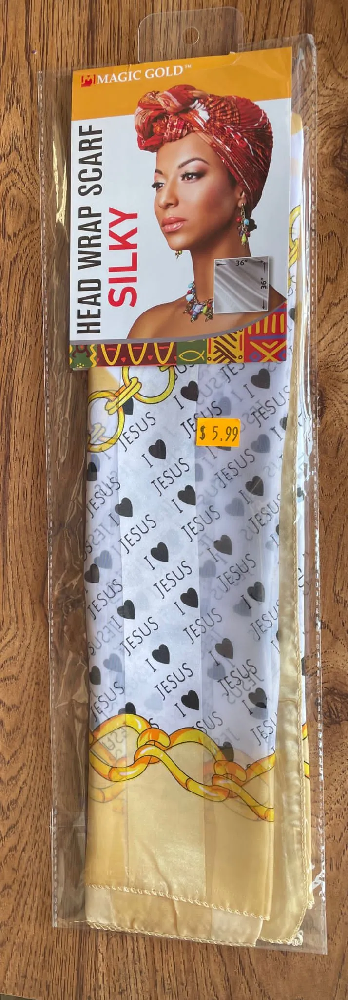 Head Wrap Scarf-Silky #13