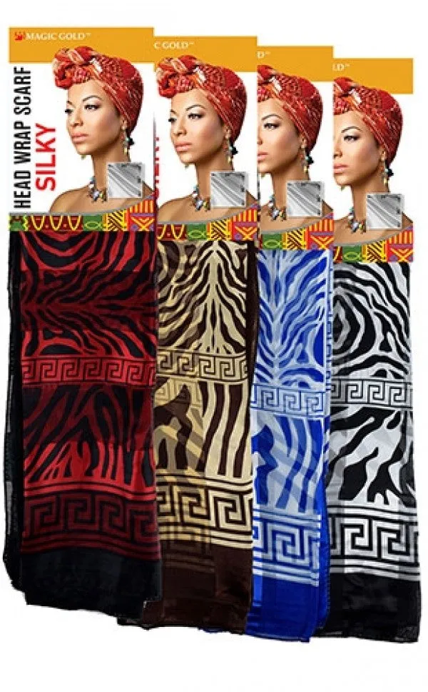 Head Wrap Scarf-Silky #1