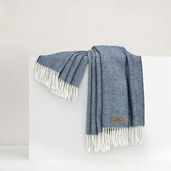 Herringbone Throw Blanket
