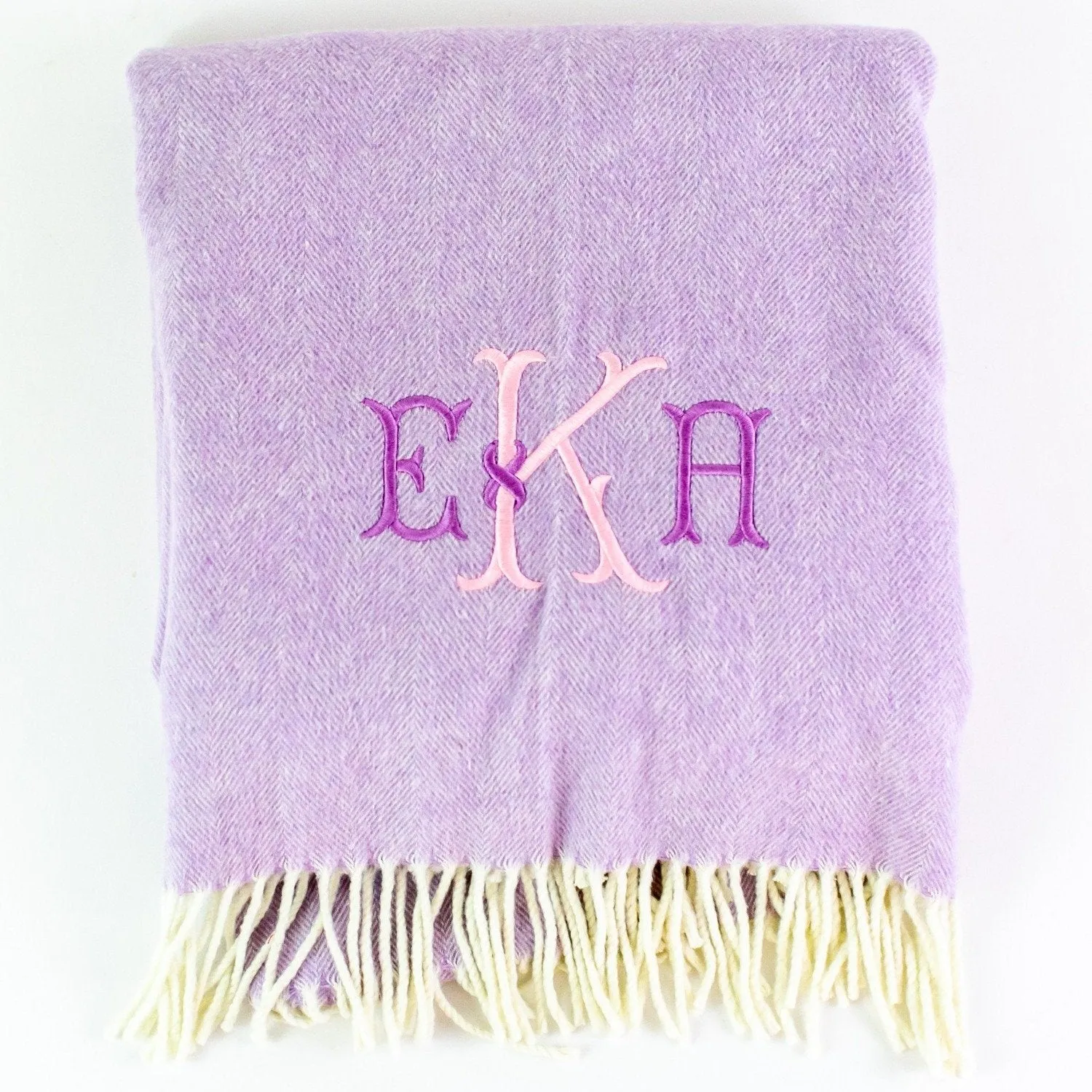 Herringbone Throw Blanket