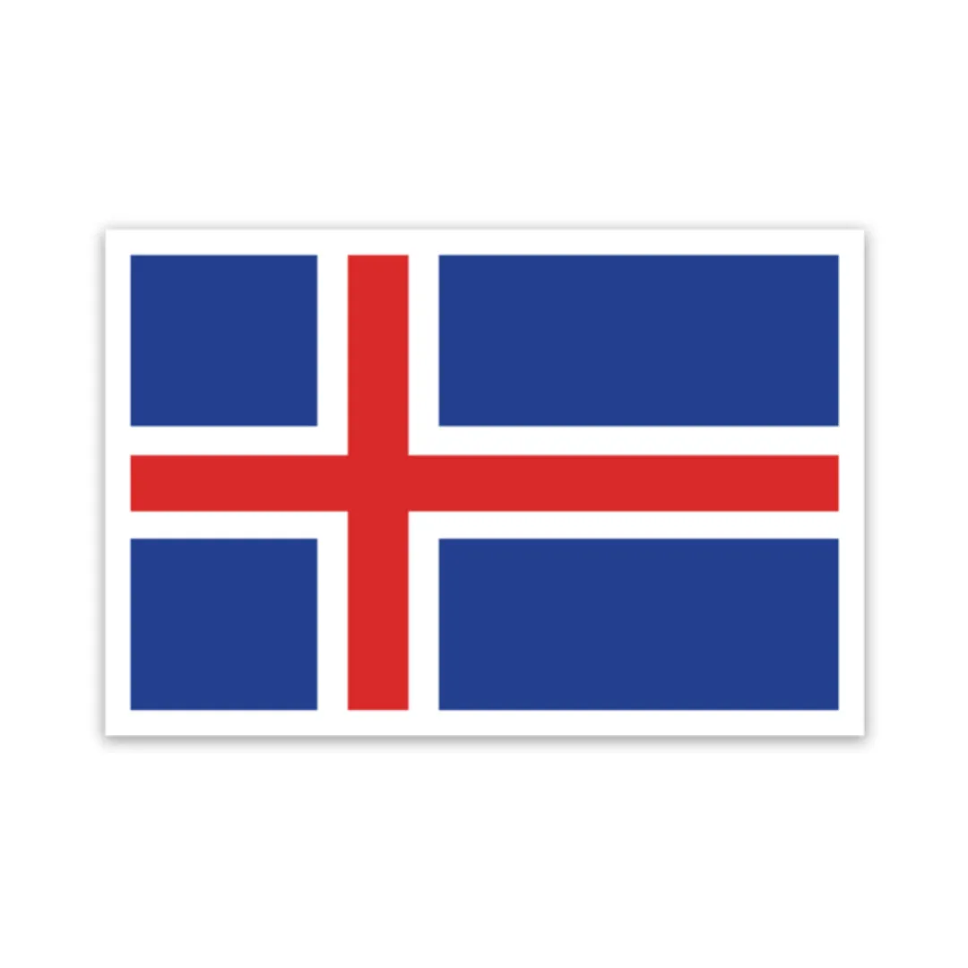 Icelandic Flag Sticker