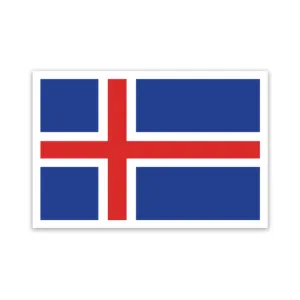 Icelandic Flag Sticker