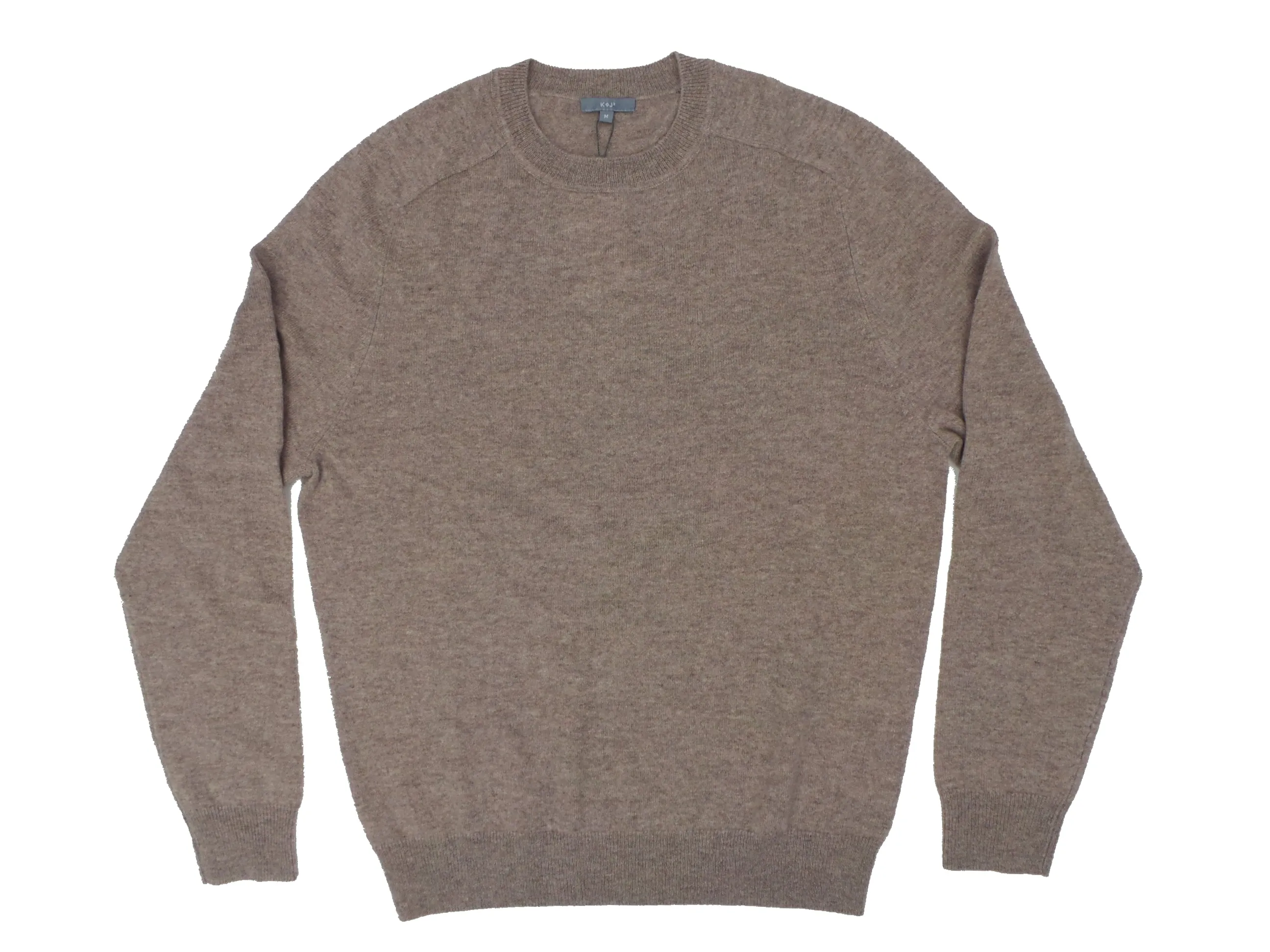 Kier   J All Cashmere Saddle Shoulder Crew Neck Sweater