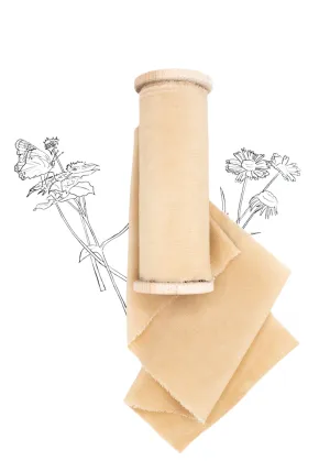 Krysanthie Crepe de Chine Silk Ribbon