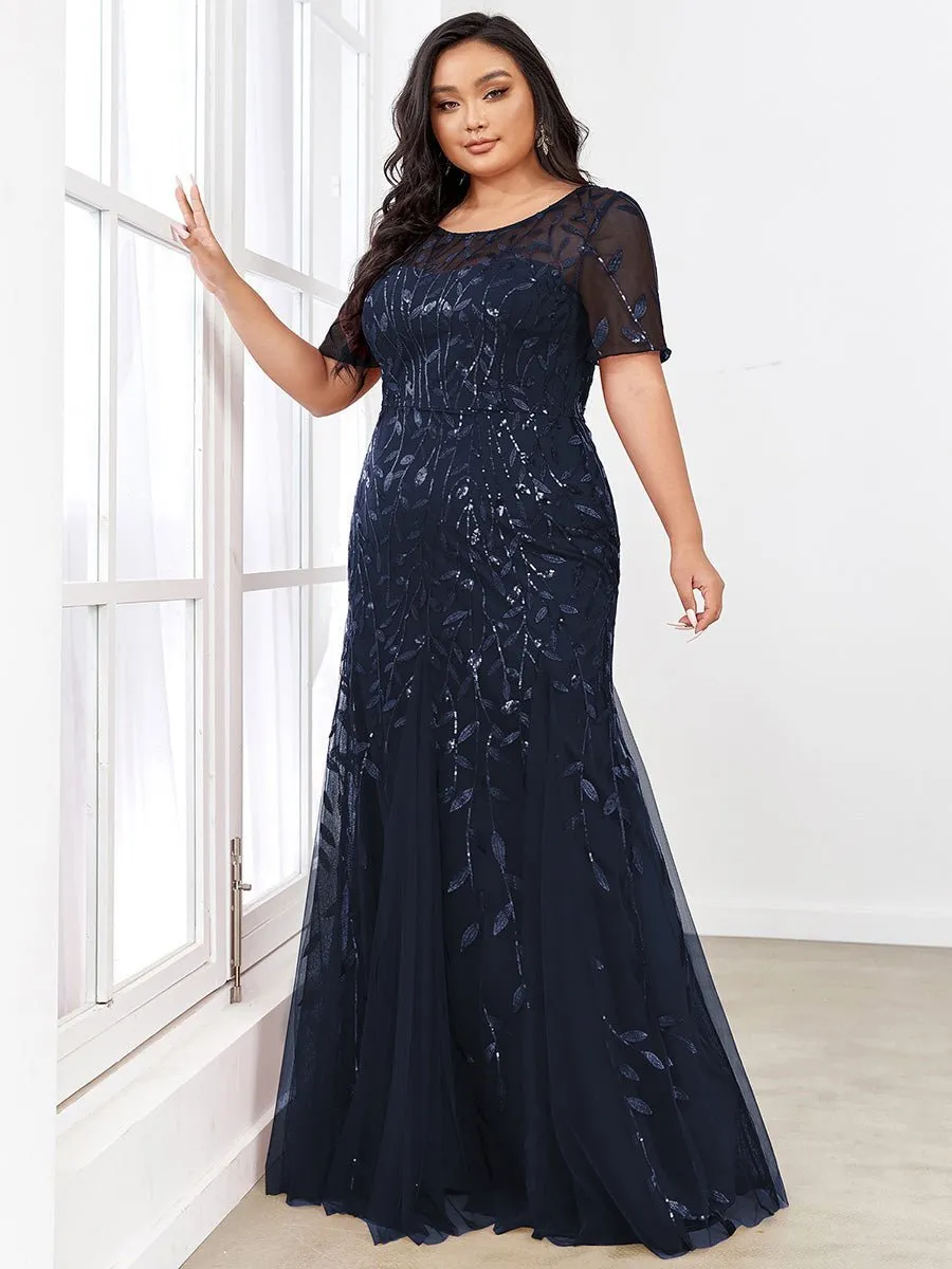Krystal dress with sequins in navy s10 Express NZ wide