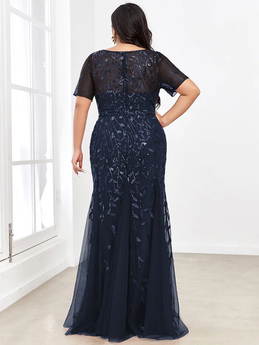 Krystal dress with sequins in navy s10 Express NZ wide