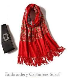 Lisette Charles Luxury Oversize Plaid Cashmere Wool Pashmina Scarf