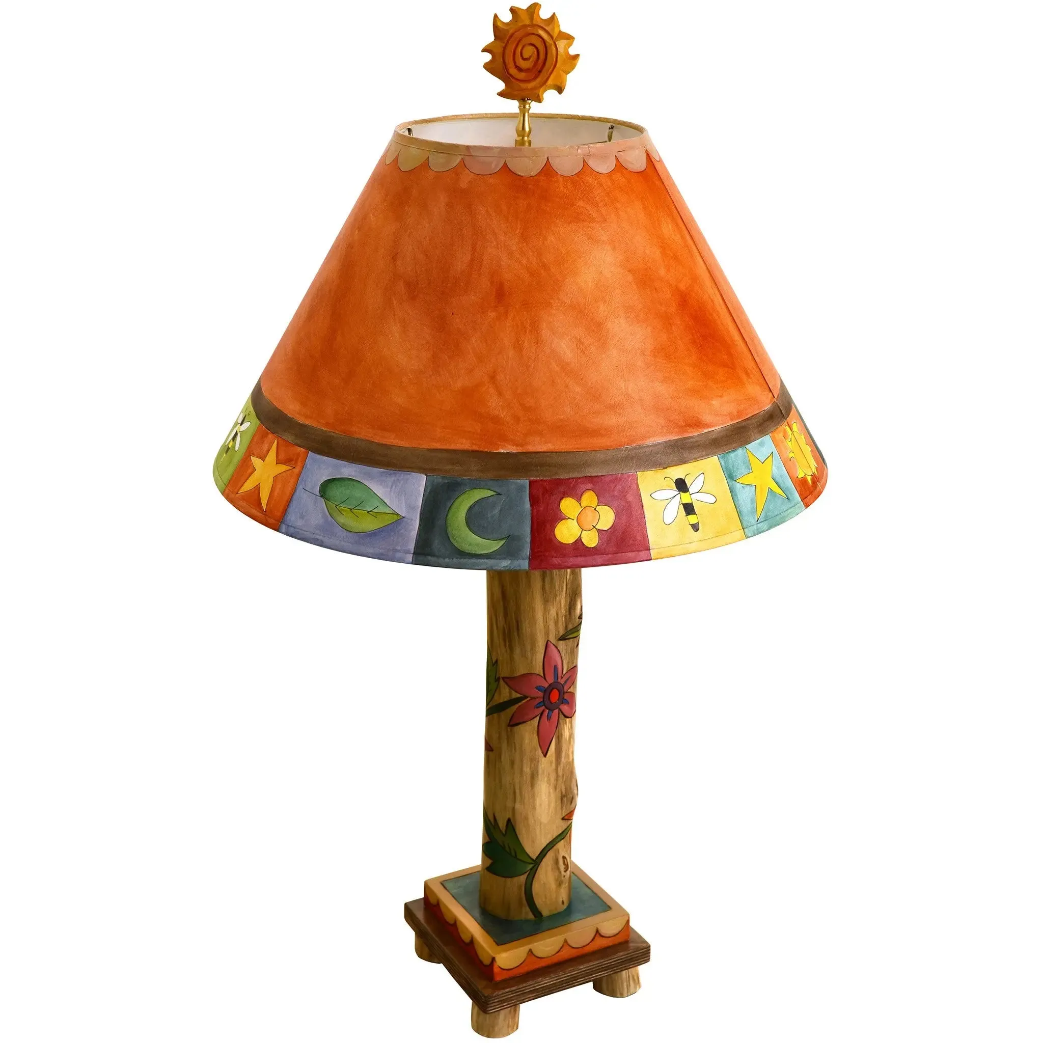 Log Table Lamp by Sticks LGT001-D71413