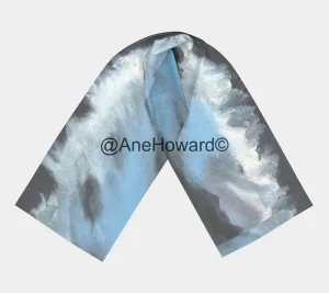 Long Silk Scarf Big Sur Wave Limited Edition