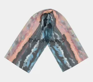 Long Silk Scarf Big Sur