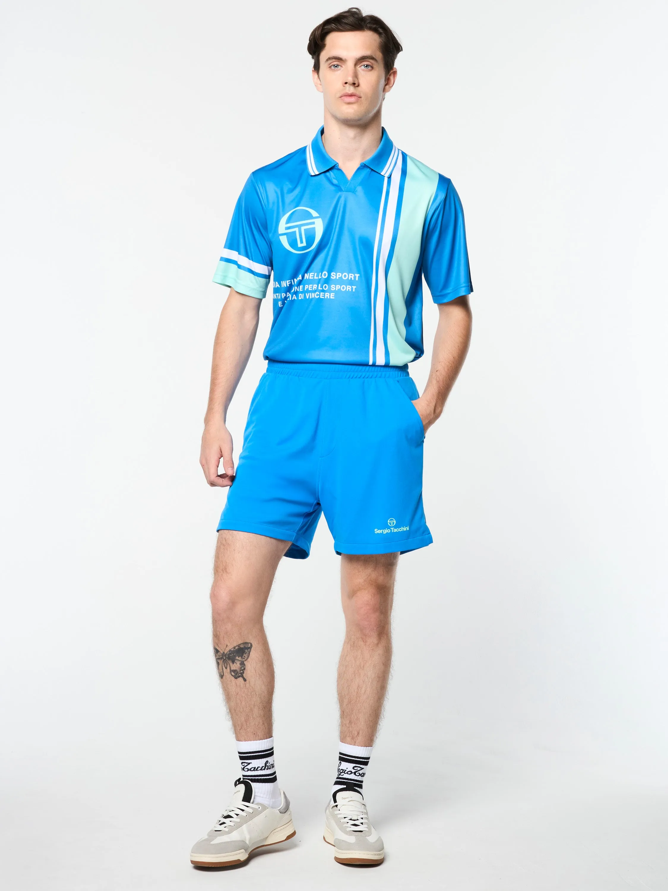 Luca Piqué Short- French Blue