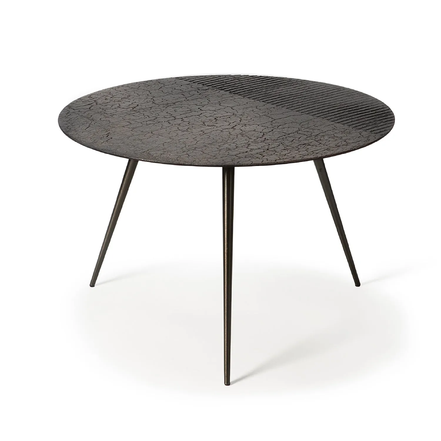 Luna Coffee Table - Lava/Linear - Whisky