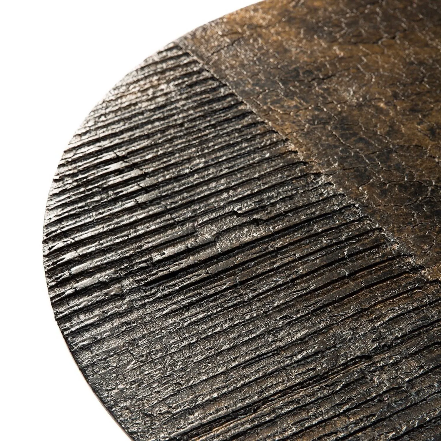 Luna Coffee Table - Lava/Linear - Whisky