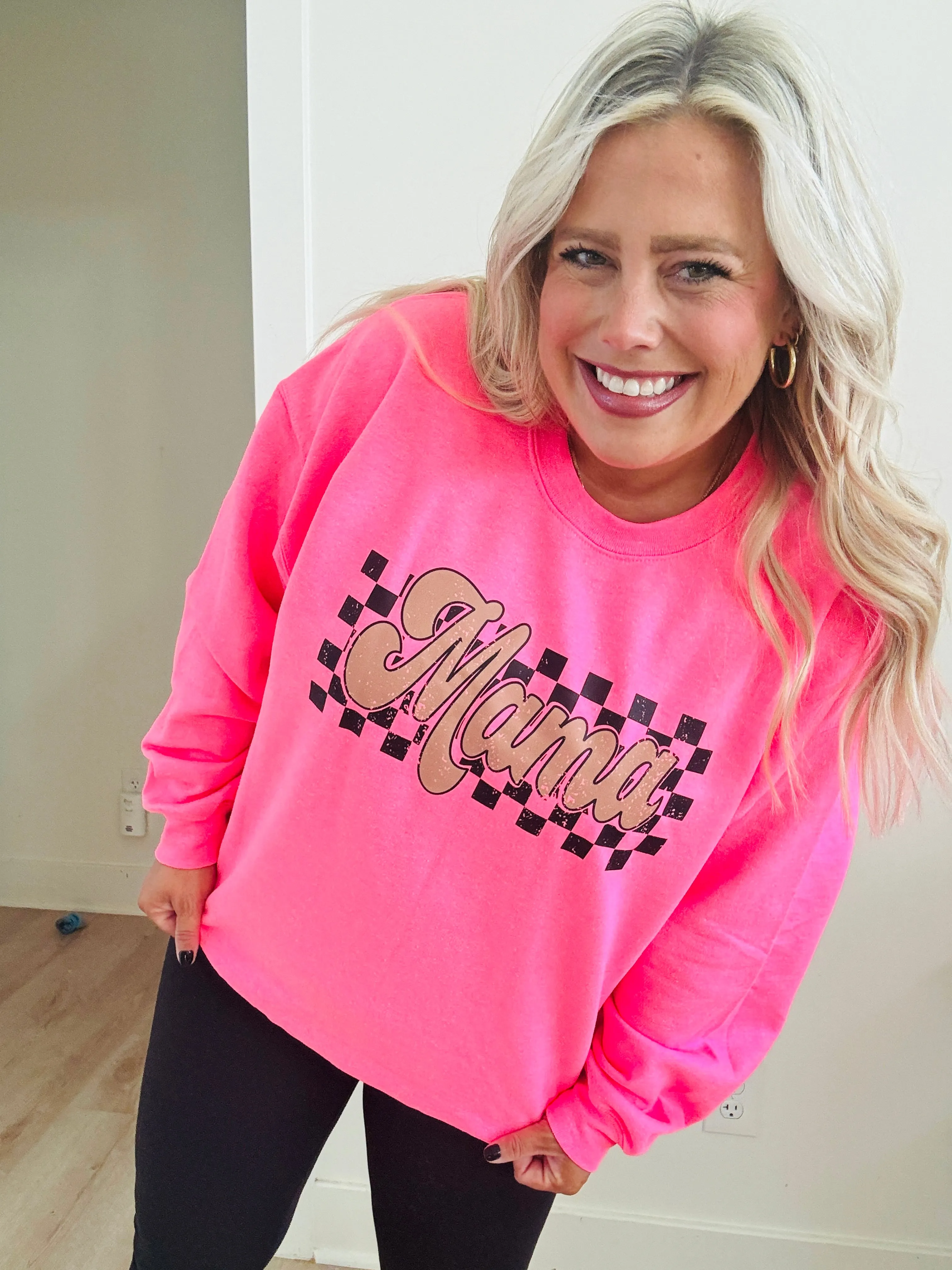 Mama Retro Checkered