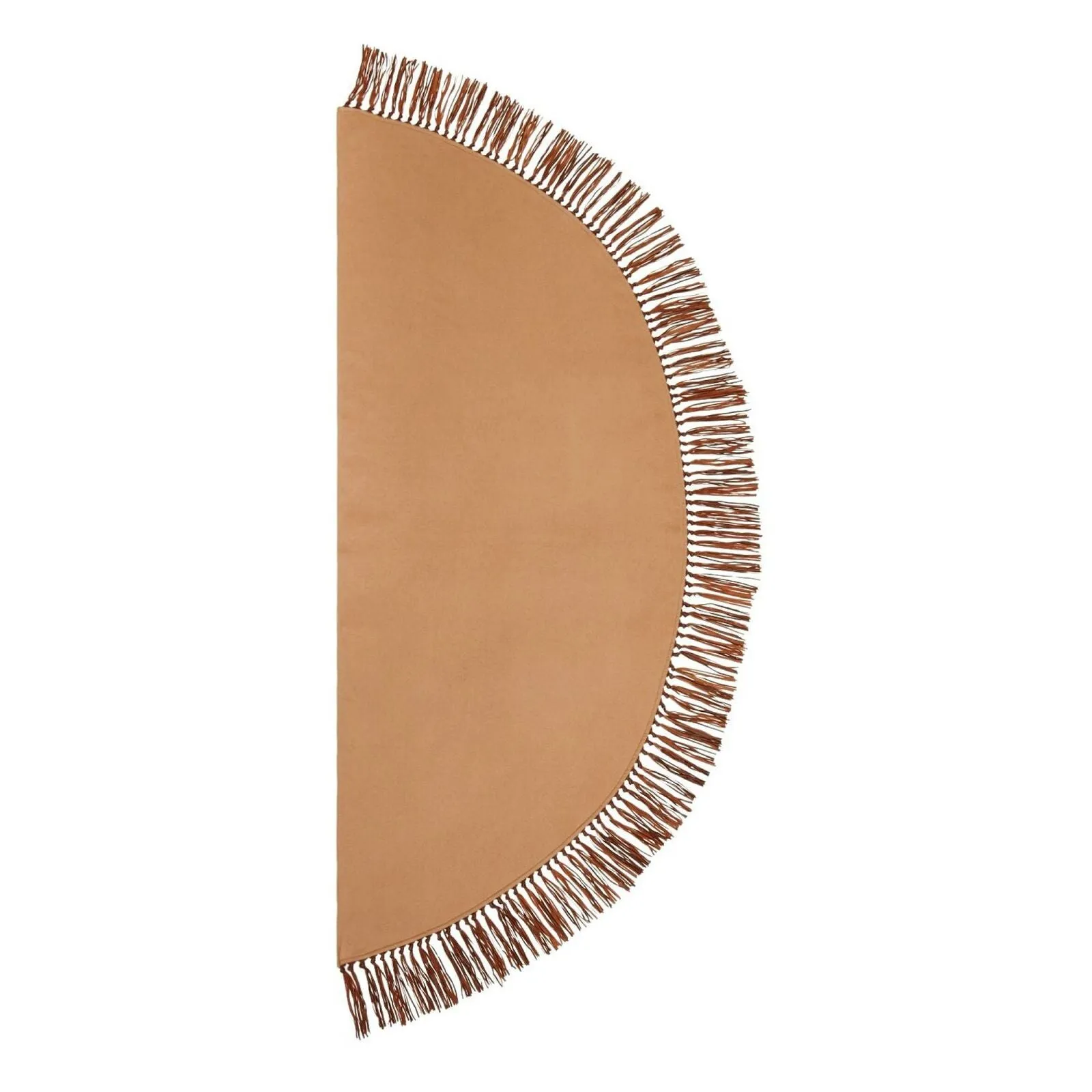 Max Mara Women's Fringed Cashmere Wrap with Leather Tassels