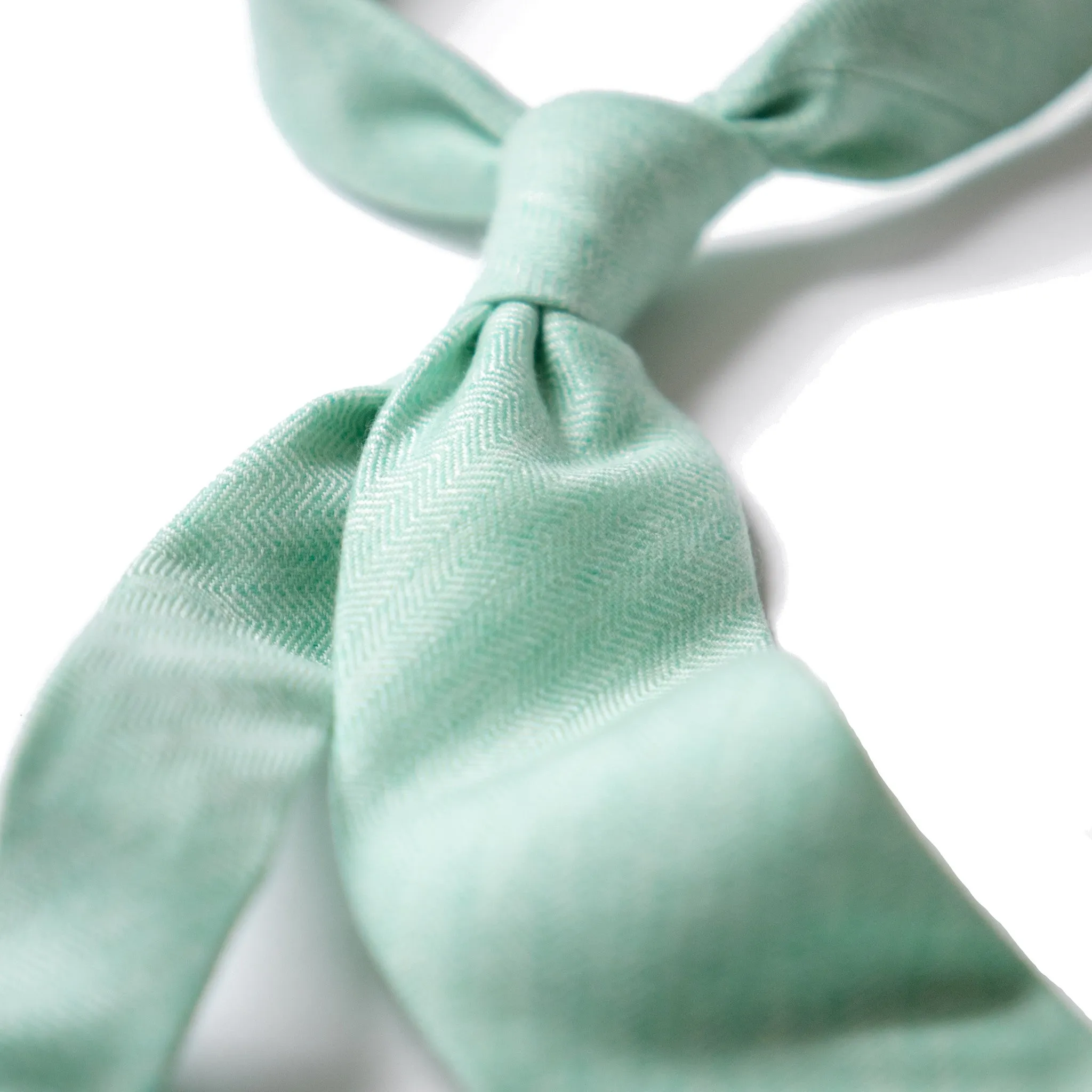 Mint Green Cashmere Tie