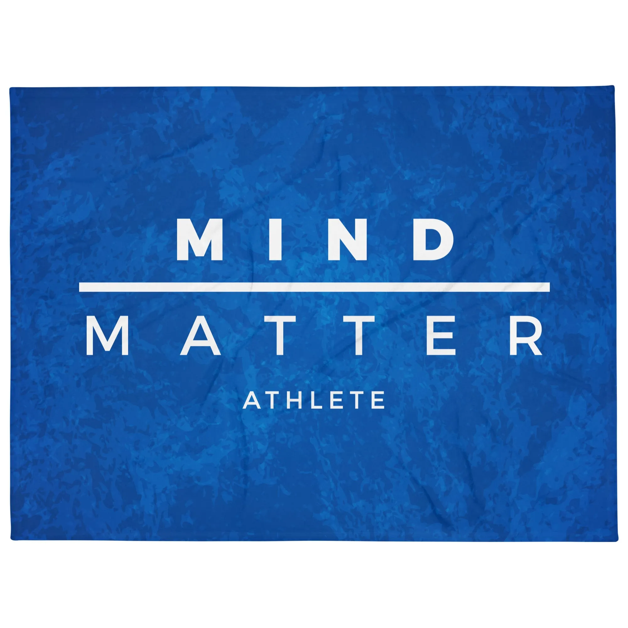 MM Athlete BLUE - Throw Blanket