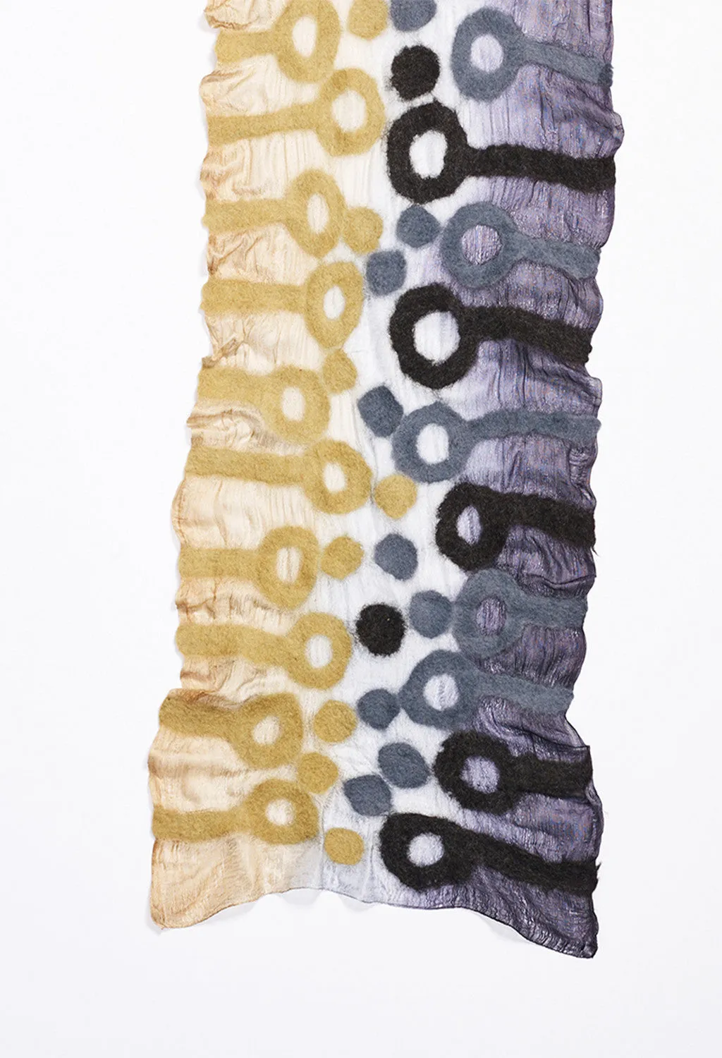 Musical Notes in Gold and Black
