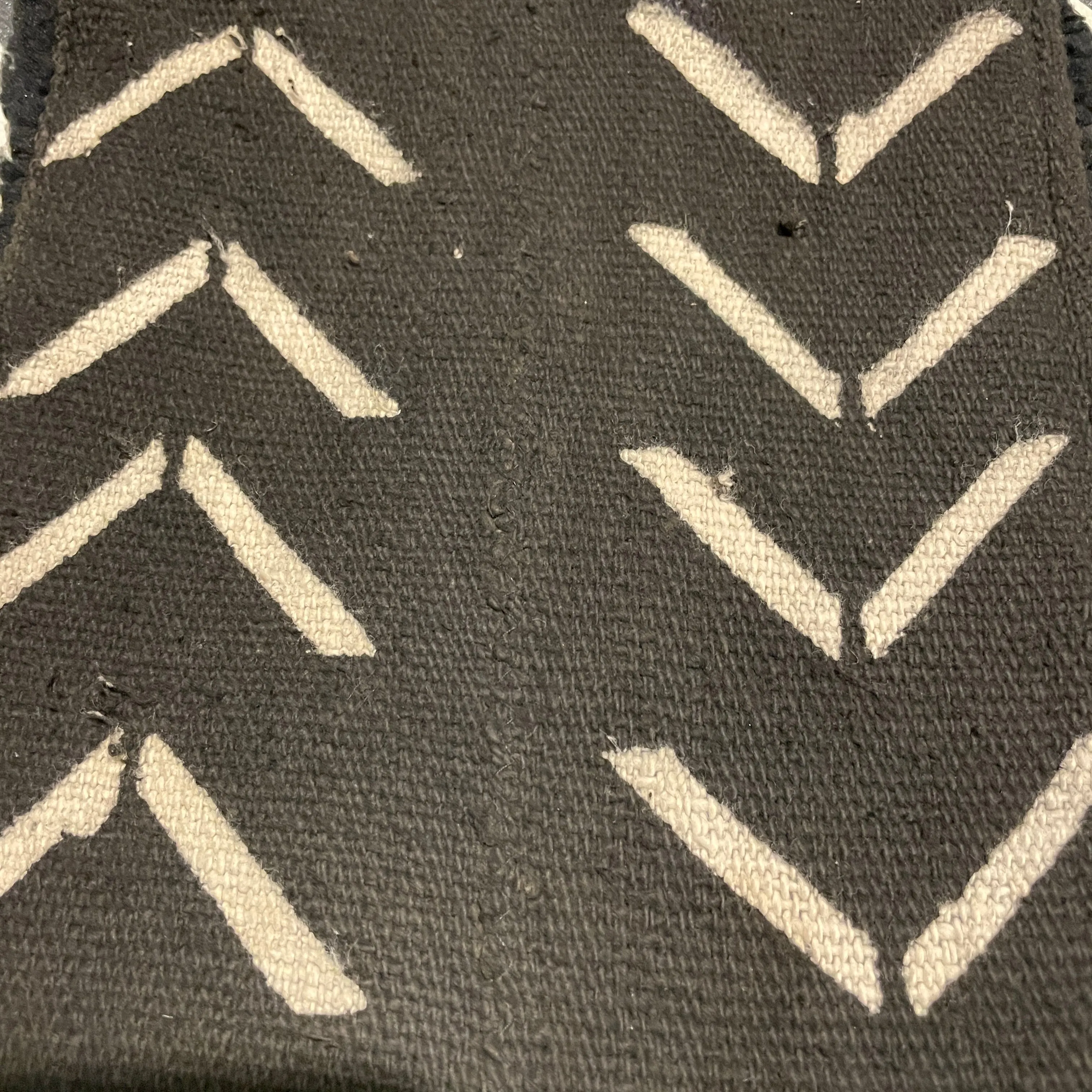 Nambili 'Isabis' Mud Cloth Scarf - Black on White