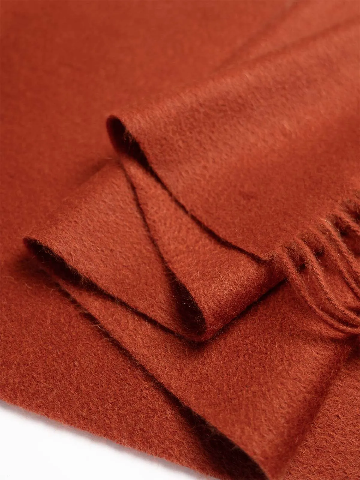 Orange Cashmere Scarf
