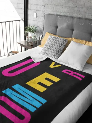 Overcomer Throw Blanket