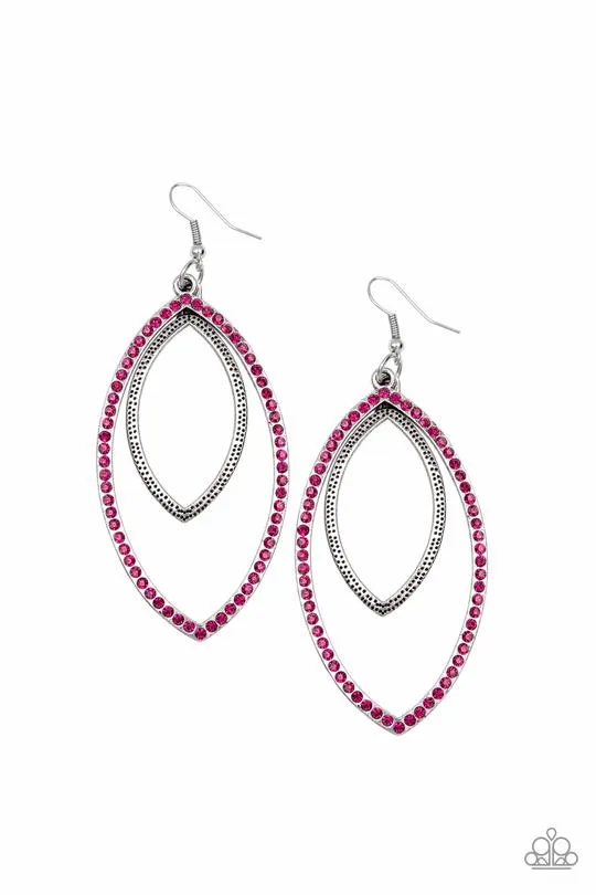 Paparazzi  High Maintenance Earring Pink
