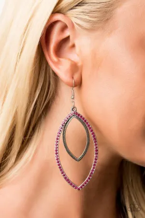 Paparazzi  High Maintenance Earring Pink