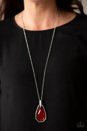 Paparazzi Maven Magic Necklace Red