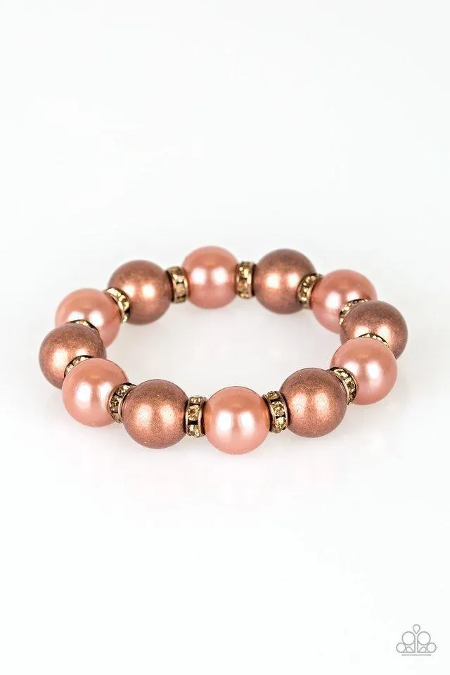 Paparazzi - Sorry Not Sorry- Copper Bracelet