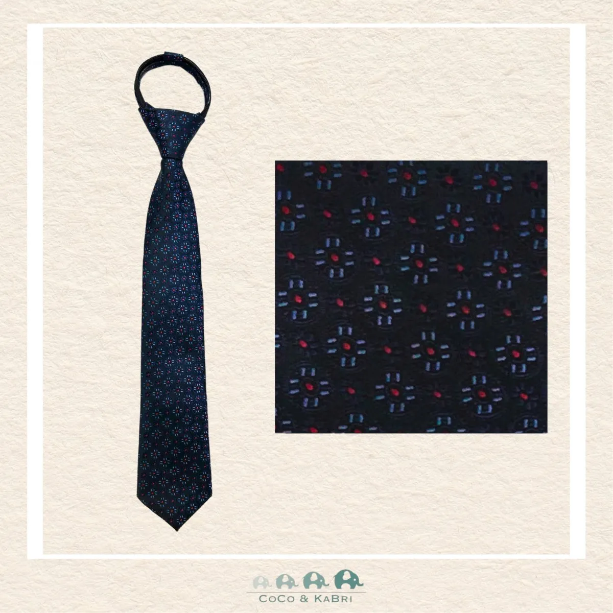 Paulo Sarto Silk Zipper Tie - 14"