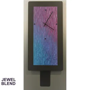 Pendulum Wall Clocks, B820P, B1020P, B1224P Jewel Blend by Linda Lamore