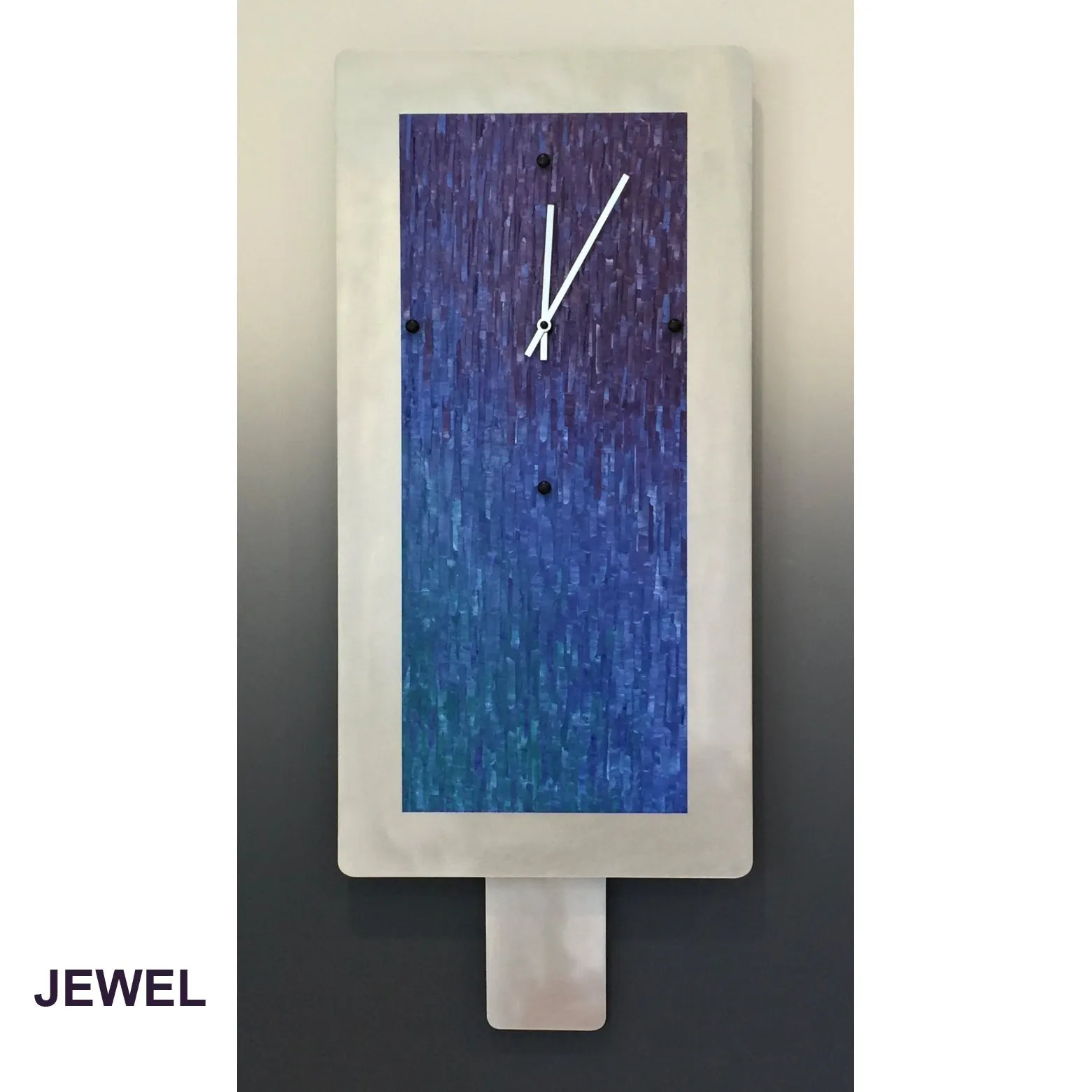 Pendulum Wall Clocks, B820P, B1020P, B1224P Jewel Blend by Linda Lamore