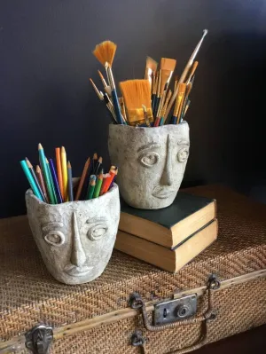 Picasso Cement Planter