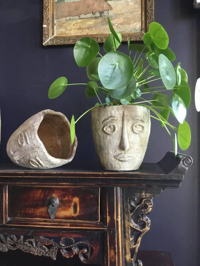 Picasso Cement Planter