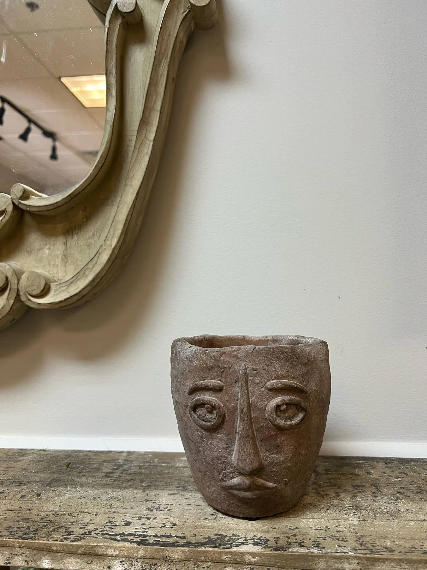 Picasso Cement Planter