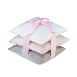 Pink Silk Sachet Set