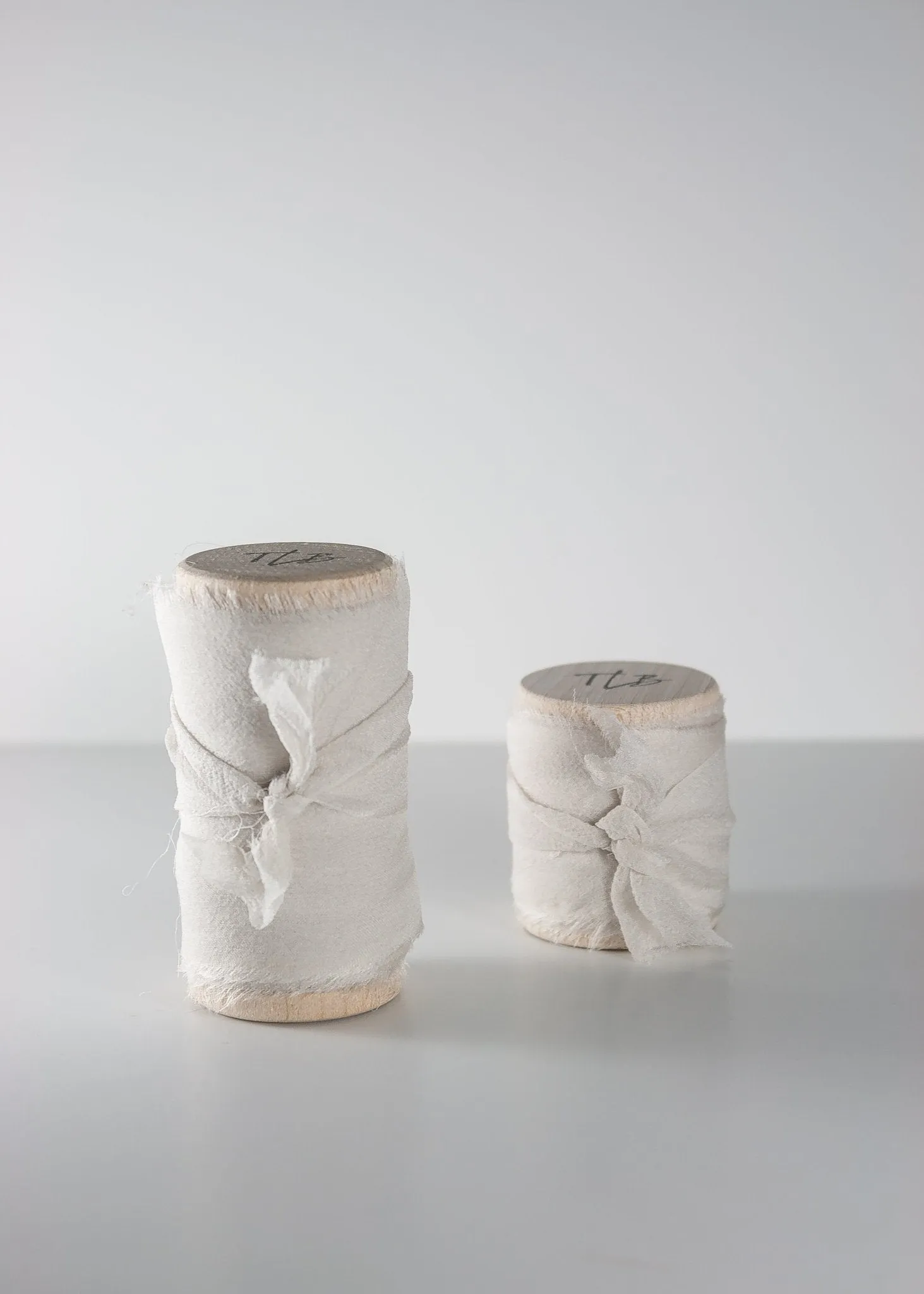 Platinum Silk Gauze Ribbon